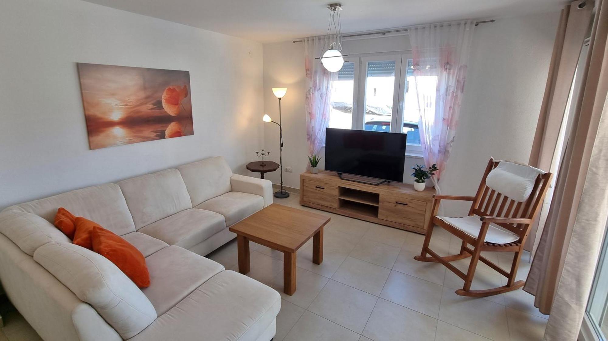 Apartments Le Mare - Pool, Sandstrand, Meerblick, W-Lan, Grill Privlaka  Kültér fotó