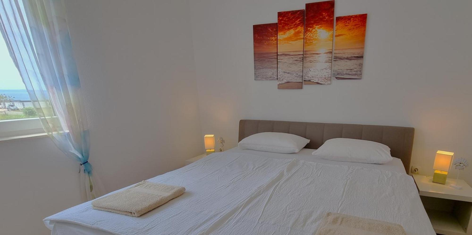 Apartments Le Mare - Pool, Sandstrand, Meerblick, W-Lan, Grill Privlaka  Kültér fotó