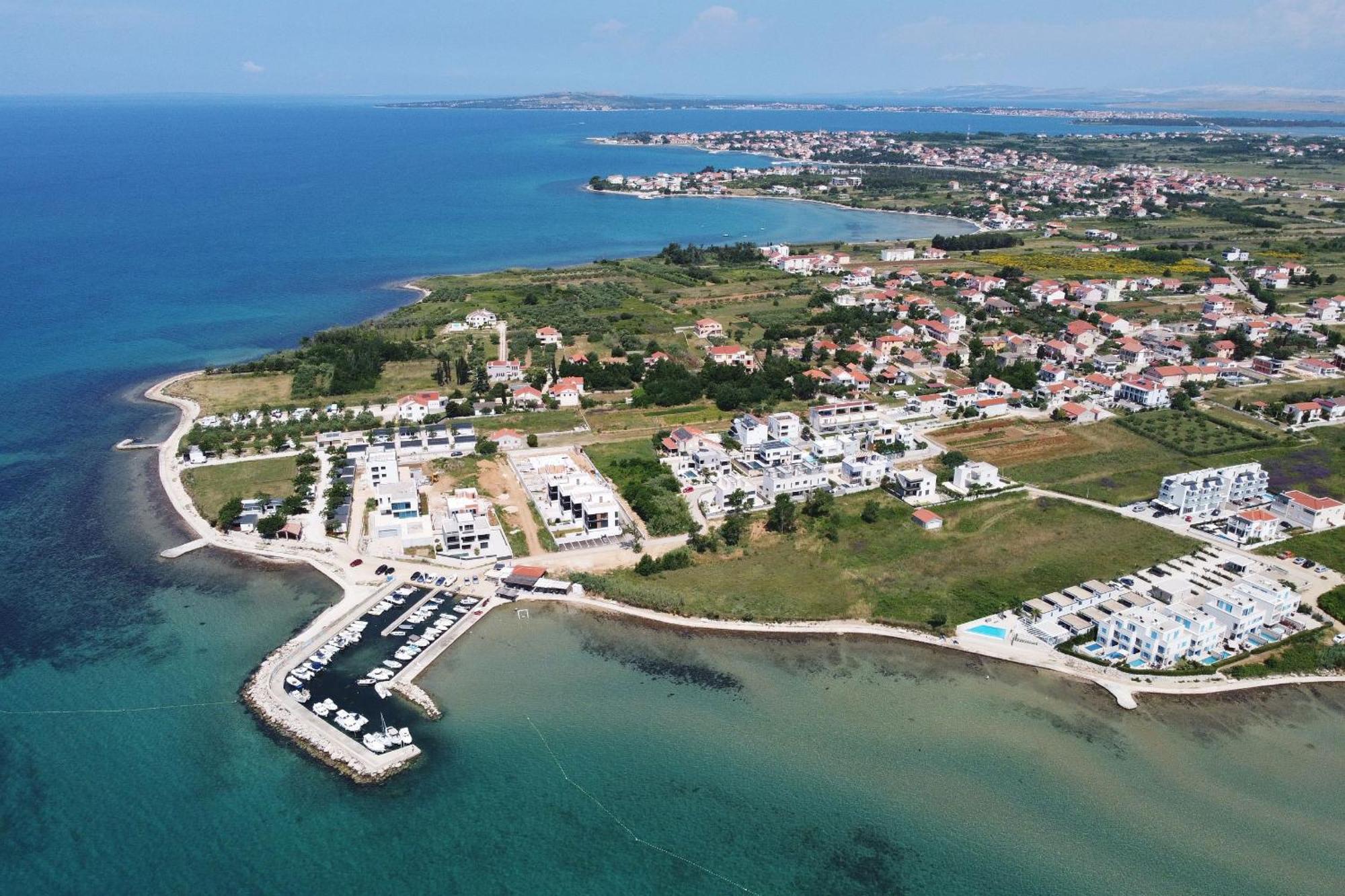 Apartments Le Mare - Pool, Sandstrand, Meerblick, W-Lan, Grill Privlaka  Kültér fotó